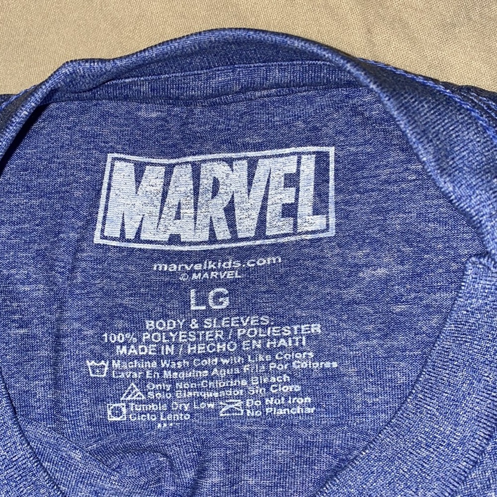NWT Avengers Captain America Shirt boy size:L - Picture 2 of 5